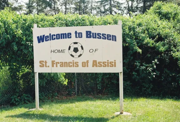 Bussen Fields Sign
